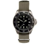 MWC Quartz 300m Stainless Steel Submariner Military Uomo Orologio
