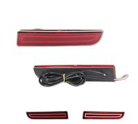 MWCMAMBG Indicatori Direzione Per Mitsubishi Lancer Evo Evolution ASX Per Outlander Per Sport RVR LED Paraurti Riflettore Luce Dinamica Indicatori Direzione Coda Posteriore Freno(Red Lens A)