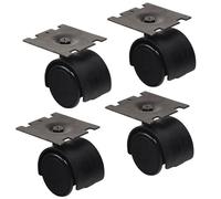 MWEDP Per Rexair Rainbow Vacuum 40 mm Dolly Wheel/Plate Assembly Compatibile con Rainbow Vacuum D4 D4C SE E E2 Series Ruota per Dolly (confezione da 4)