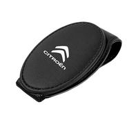 MWJTWO Auto-Clip Portaocchiali per Citroen C-Elysee 2012-2016,Schede Occhiali Vista Gancio Clip Hitzebeständig Sonnenbrillenhalter Einhand Tragen Accessori Auto Interno,Black
