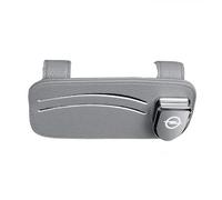 MWJTWO Auto-Clip Portaocchiali per Opel Astra K Sports Tourer 2015-2019,Schede Occhiali Vista Gancio Clip Hitzebeständig Sonnenbrillenhalter Einhand Tragen Accessori Auto Interno,Grey