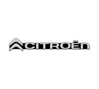 MWJTWO Auto Logo Fregi per Citroen Berlingo 2002-2008, Emblema Stemmi Distintivo Decorativo Stemma Adesivi Badge Decalcomania Bonnet Stickers Insignia 3D,Silver