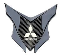 MWJTWO Auto Logo Fregi per Mitsubishi Triton Double Cab Pick Up 2019-2023, Emblema Stemmi Distintivo Decorativo Stemma Adesivi Badge Decalcomania Bonnet Stickers Insignia 3D