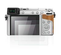 MWOOT 3 Pezzi Pellicole Protettive per Panasonic Lumix GX85/GX80, G80/G85, FZ2000/FZ2500, G7/FZ300, LX10/LX15, Anti Graffi Vetro Temperato per Protezione dello Schermo