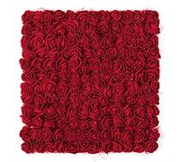 MWOOT Fiori Artificiali Borgogna, 144 Pezzi Mini Rose Finte, 2.5CM Teste di Rose in Schiuma Piccoli per Fai Da Te Matrimonio Bouquet Da Sposa Festa San Valentino Decorazione