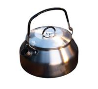 Mwqpgyh Bollitore In Acciaio Inossidabile 0.8L | Bollitore per Ebollizione Acqua con Maniglia Ergonomica,Scaldacqua Dispenser Per Caffè Cucina Viaggio Campeggio Ufficio Piano Cottura