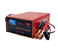 Mwqpgyh Caricabatteria per auto, caricatore di mantenimento per batterie moto, caricatore rapido portatile e compressore per tosaerba, camion, barca, trattore