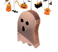 Mwqpgyh Decorazione fantasma discoteca | Halloween acrilico discoteca glitter fantasma tavolo statua - Figurine riflettenti per le vacanze Indoor Kitchen Bar Appartamento Camera da letto Dolcetto o