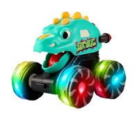 Mwqpgyh Dinosauro auto per bambini, giocattolo per auto con luce, con controllo della pressione, veicolo dinosauro con luce, per ragazze e bambini, compleanno, Natale, feste, festa dei bambini e