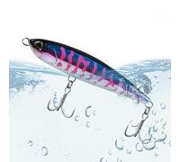 Mwqpgyh Esche da persico - Lento affondamento di acqua salata, realistica con gancio per pesce persico, salmone, trota, lucioperca, lago, fiume, acqua salata
