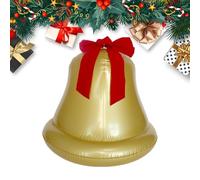 Mwqpgyh Grandi decorazioni natalizie gonfiabili, campana gigante, decorazione natalizia, decorazione per la casa, giardino, per interni, esterni, ufficio, passerella, scuola, giardino