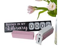 Mwqpgyh per libreria, elegante libreria, decorazione per la biblioteca scolastica, casa, studio, camera degli studenti, soggiorno, donne, lettori uomini