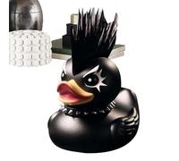Mwqpgyh Statua di per interni, statuetta di Decorazioni per la casa - Statuetta di animale statua gotica di,Statuette da collezione in resina Satana, Duckieville Duck Desk