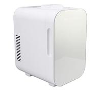 Mwrode Mini Frigorifero Compatto 8 L Single Core Portatile Multifunzionale Dispositivo di Raffreddamento Più Caldo Frigorifero Per La Cura della Pelle Per Il Nastro Dell'auto Domestica(EU plug 220v)