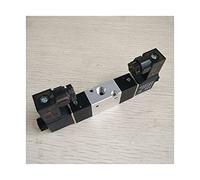 MWSQQGKCF Porta elettrovalvola pneumatica da 1/8 Pollici DC12V valvola di Controllo a 3/2 Vie Doppia Bobina(24v,3V120 M5)