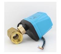 MWSQQGKCF Valvola a Sfera elettrica AC24V DC24V Valvola a Sfera motorizzata in Ottone con attuatore Elettrico Valvole a Due Vie DN15 DN20 DN25 DN32 DN40(DN32)