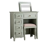 MWUCAIXIA Banchi di vanità Jane Dresser Piccolo Flip Makeup Table Ragazze Camera Da Letto Specchio Nr. 1 Comò