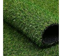 MWUCAIXIA Erba artificiale per esterni, 20 mm, resistente al fuoco, spesso, tappeto erboso sintetico per giardino, tappeto erboso sintetico per cani (2 x 1)