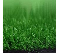 MWUCAIXIA Tappeto erboso artificiale ispessito realistico 20 mm erba crittografata per interni ed esterni prato paesaggio sintetico tappeto in paglia sintetica (25 mm 2 x 2) (25 mm 2 x 1)