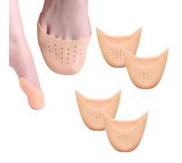 MWUMRCM 2 Paia Protezioni Per Dita Dei Piedi, Salvapunte In Silicone, Protettore Copri Dita, Con Aria Fori Per Proteggere Piedi, Gel Toe Scarpe Cuscini Caps Ballet E Danza Classica (C)