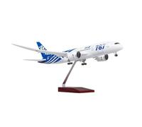 MWYFFB collezione Modello aereo Per Dream All Nippon Airways Aereo B787 Modello Cast Aereo Display Ruota Luce Resina 1/130 47cm(B787 With lamp)
