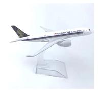 MWYFFB collezione Modello aereo Per Il Modello Di Aereo A350 Della Compagnia Aerea Vietnam Airways, Giocattolo Da Collezione, 16 Cm(Singapore A350)