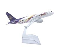 MWYFFB collezione Modello aereo Per Il Modello Di Aereo Della Serie A320, Replica In Lega Di Metallo Pressofuso, Giocattolo Regalo, 16 Cm, Scala 1:400(A320THAI)