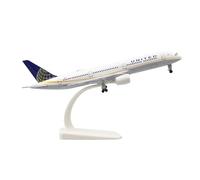 MWYFFB collezione Modello aereo Per Il Modello Di Aereo Giocattolo Boeing 787 Americano, Replica In Metallo, Simulazione Di Aereo Passeggeri, Statico, Regalo Da 20 Cm(B787 United)