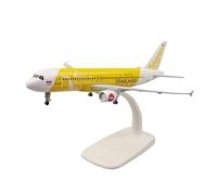 MWYFFB collezione Modello aereo Per Il Modello Di Aereo In Metallo Della Compagnia Aerea Thai Yellow A320, In Lega, Giocattolo Da 20 Cm