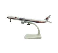 MWYFFB collezione Modello aereo Per KLM Airline Boeing 747 Modello Di Aereo Pressofuso In Lega, Ornamento Da Tavolo, Scala 1:200, 20 Cm(Malaysia B777)