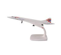MWYFFB collezione Modello aereo Per KLM Airline Boeing 747 Modello Di Aereo Pressofuso In Lega, Ornamento Da Tavolo, Scala 1:200, 20 Cm(British Costa)