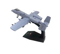 MWYFFB collezione Modello aereo Per L'aereo Da Attacco Warthog Hog A-10 Thunderbolt II Degli Stati Uniti, Modello Di Aereo Da Caccia In Metallo Pressofuso, Regalo In Scala 1/100(Light gray)