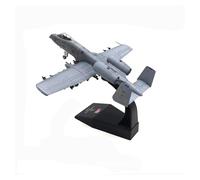 MWYFFB collezione Modello aereo Per L'aereo Da Attacco Warthog Hog A-10 Thunderbolt II Degli Stati Uniti, Modello Di Aereo Da Caccia In Metallo Pressofuso, Regalo In Scala 1/100(Dark grey)