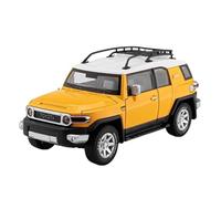MWYFFB Modello Di Auto 1:24 Per SUV, Display In Metallo Pressofuso In Lega, Souvenir Decorativi Messi In Camera Da Letto Adatti(Yellow)