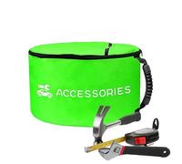 MWZBTG Borsa stringitubo impermeabile per e | Contenitore portatile con doppia cerniera per attrezzi Cavo di collegamento acque reflue