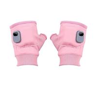 MWZBTG Guanti Riscaldati Ricaricabili - Guanti Elettrici Regolabili 3 Modalità con Mezza Falange | Mittene Riscaldatore Mani a Lunga Durata - per Lavoro Esterno Viaggio Ciclismo Casa Sci Neve Donne