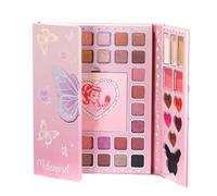 MWZBTG Palette Di Ombretti Per Trucco, Altamente Pigmentata Portatile e Sfumabile, Per Ombretti E Trucco, Per Giornaliero Serata e Viaggi Per Donne Ragazze e Principianti