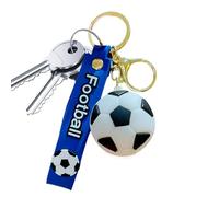 MWZBTG Portachiavi da basket per ragazzi, Portachiavi da basket 3D, sportivi innovativi da calcio, Ciondolo per zaino con ciondolo a forma di fumetto con chiave creativa per