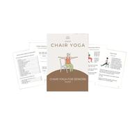 MWZBTG Yoga Sulla Sedia Per Anziani - Guida Per Allenatore Di Yoga Sulla Sedia,Esercizio Salute Fitness Perdita Peso Costruire Mobilità Equilibrio - Principianti Terza Età
