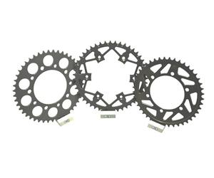 MX AFAM 520-51Z - Ruota dentata in acciaio, colore: Nero