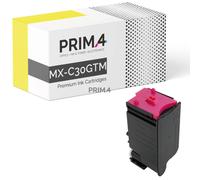 MX-C30GTM Magenta Toner Compatibile con Sharp MX-C250F,C300P,C300W,C301W -6k