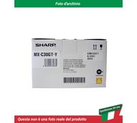 Sharp Mxc30Gty Cartuccia per Toner, Giallo