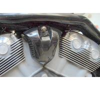 MX Corno Cover Per Harley Touring Dyna Softail 1991-2017 V Asta Carbonio Fibra