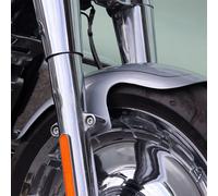 MX Custom Parafango Anteriore Per Harley Softail M8 Fat Boy FLFB 18-26 Chrome