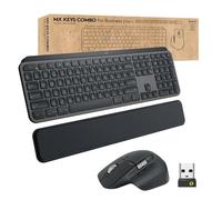 Logitech MX Keys combo for Business Gen 2 tastiera Mouse incluso Ufficio RF senza fili + Bluetooth QWERTY US International Grafite [920-010933]