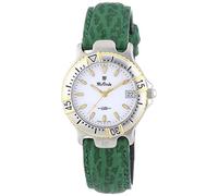 Mx Onda 32-1201-15 Orologio da Polso al Quarzo, Analogico, Donna, Pelle, Verde