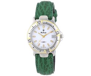 Mx Onda 32-1201-15 Orologio da Polso al Quarzo, Analogico, Donna, Pelle, Verde