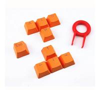 MX Orange Keycaps Set 9 Tasti Set di Tasti Traslucidi Retroilluminati in PBT, Compatibile con Tastiera Meccanica Cherry MX Arancione con Estrattore