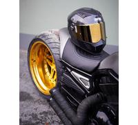 MX Per Harley V Asta Vrsc 2007-2017 Laterali Serbatoio Cover Carbonio Fibra