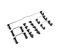 MX Tastiera meccanica Filco Plum Stabilizzatori Costar montati su piastra Pali di bilanciamento Filo rialzato 6.25u 2u Costar per interruttori MX Tastiera meccanica Big Key